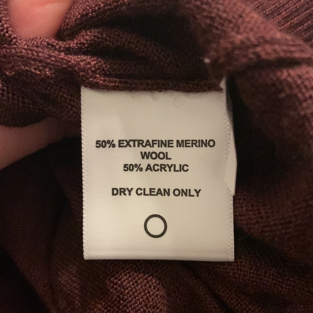 Thomas Dean Crewneck Lightweight Merino Wool XXL Sweater - Picture 6 of 6
